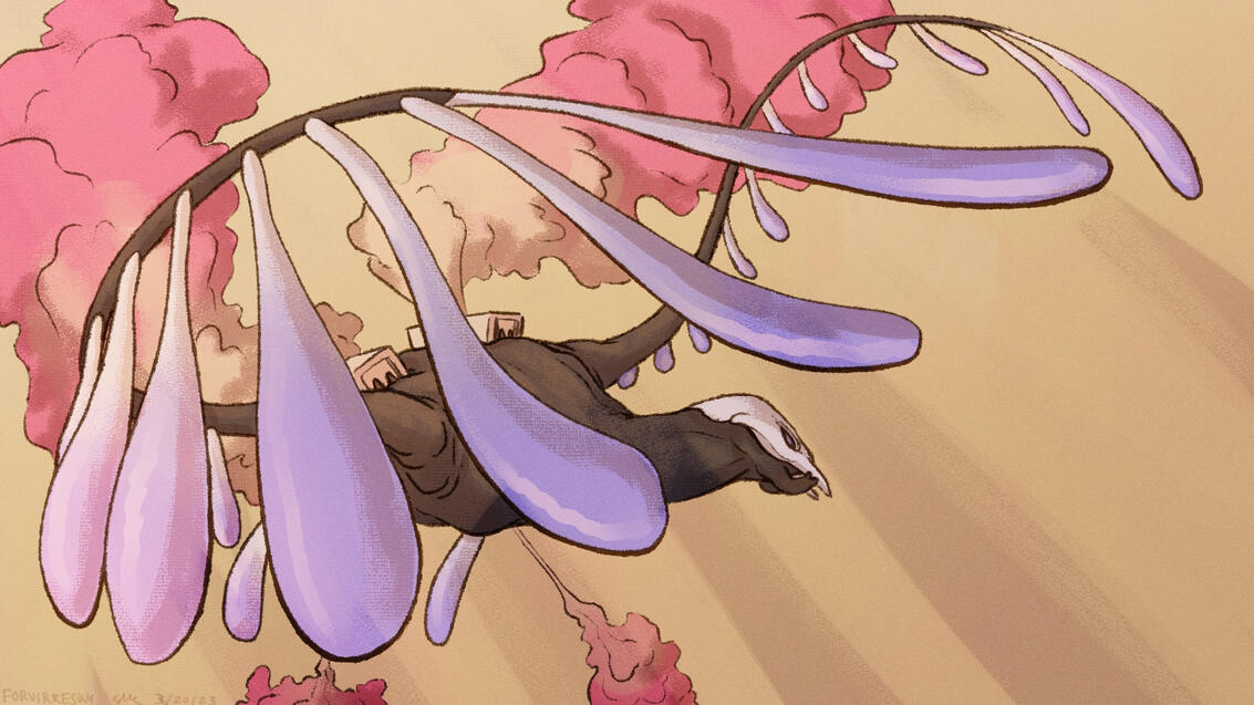 Digital - Clip Studio Paint. Fan art of the game Rain World.