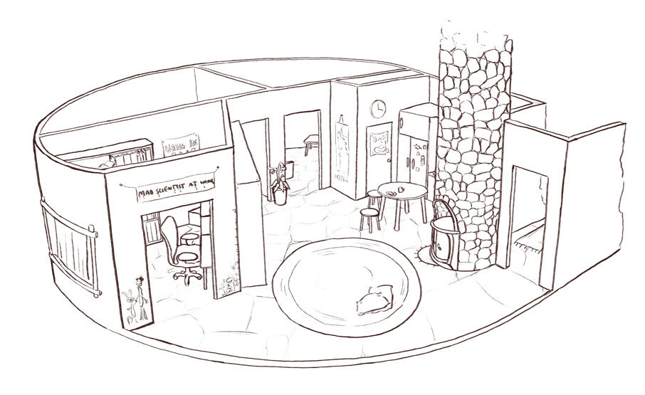 Digital - Autodesk Sketchbook.